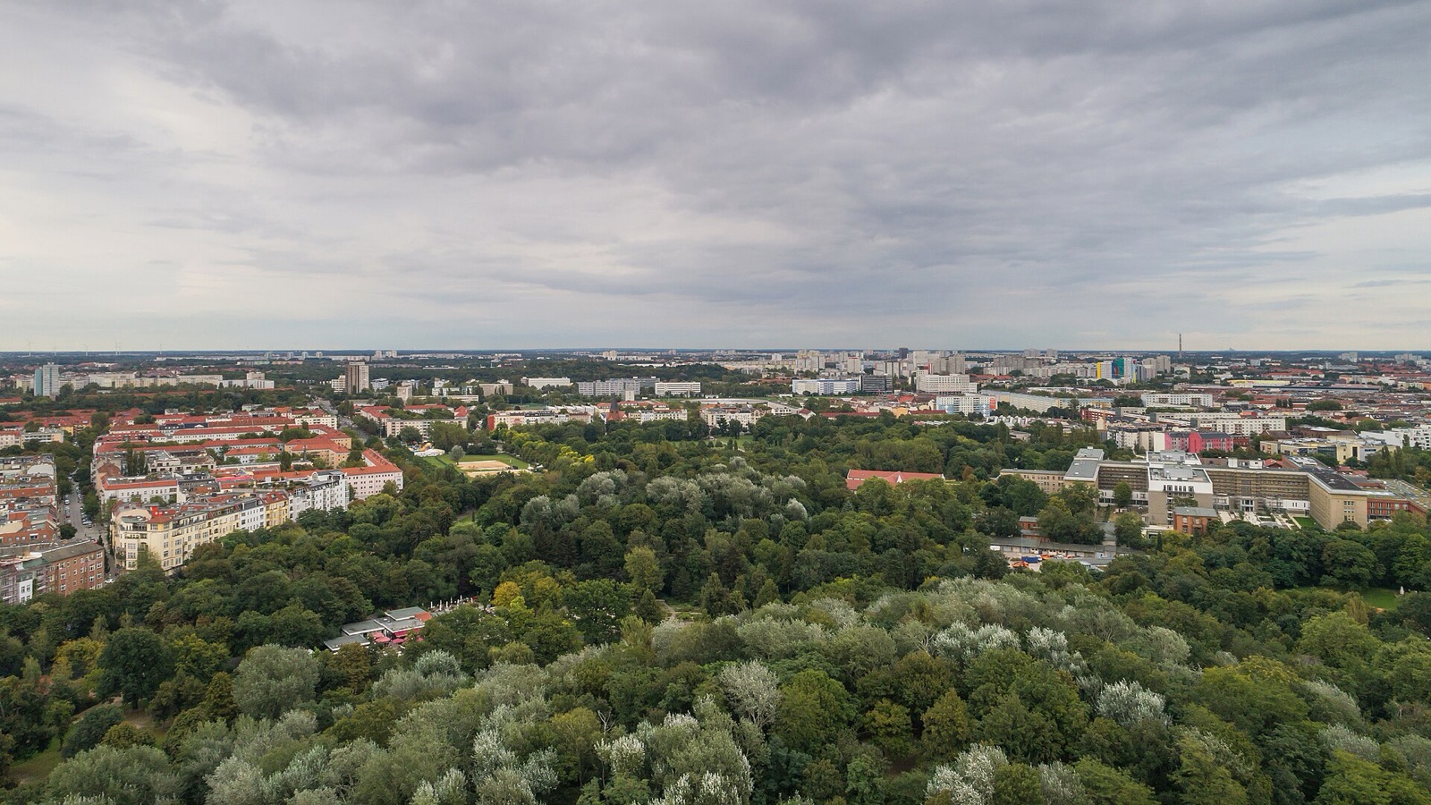 Liegewiese im Volkspark Friedrichshain